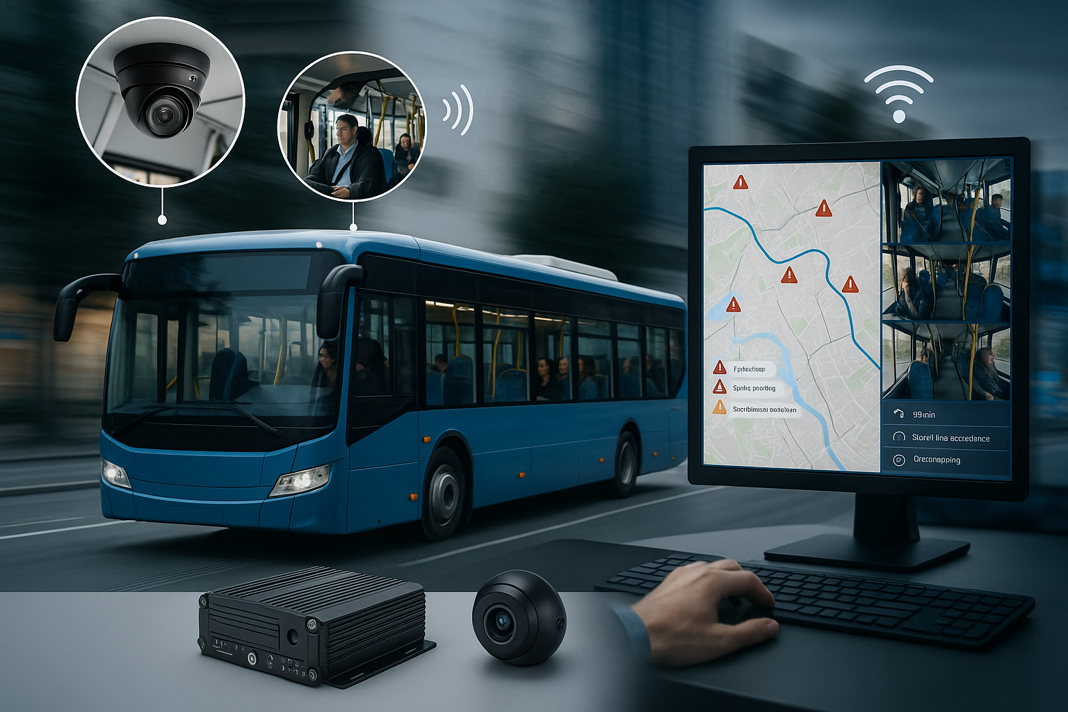 Controle de passageiros em operação